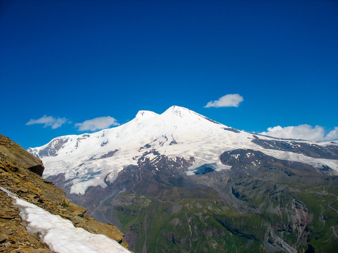 view on mt. Elbrus