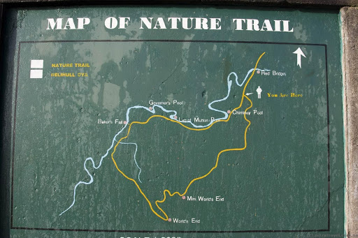Map of a path