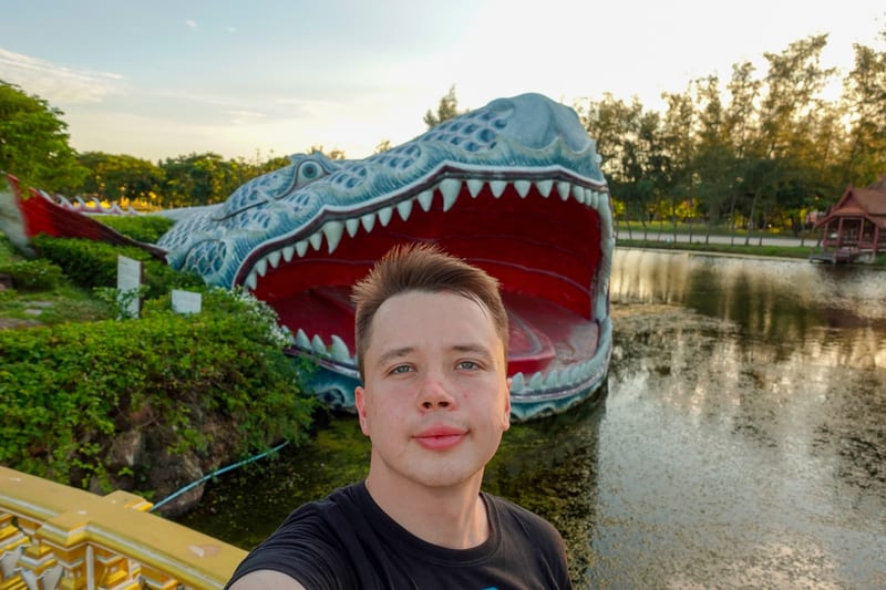 Me at fish